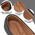 ⁦اوميجت حذاء باليه مسطح للنساء: حذاء رسمي سهل الارتداء مريح للعمل لعام 2025 - كاجوال للسيدات لحفلات الزفاف والمشي⁩ - الصورة ⁦5⁩