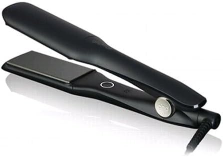 GHD - مكواة فرد الشعر المجعد السميكة الطويلة من نيو ستايلر ماكس (اسود)