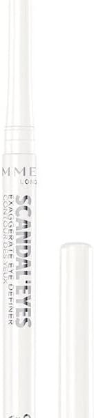 قلم تحديد العين سكاندال ايز اكزاجيريت من ريميل، سنو وايت، 0.35 غرام