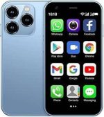 هاتف ذكي صغير XS15 من سويس 3G غير مقفل بشاشة لمس 3.0 انش وبطارية 1000mAh 8.1 الترا، 2GB+16GB (ازرق)