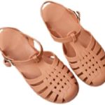 Jelly Sandals Closed Toe Beach Summer Shoes