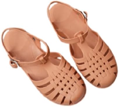 Jelly Sandals Closed Toe Beach Summer Shoes