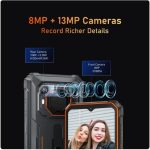 ⁦BV6200 برو هيليو P35 اندرويد 13 6.56 انش 6.56 انش 6GB 128GB IP69 مقاوم للماء 13000mAh 18 واط شاحن سريع ان اف سي⁩ - الصورة ⁦5⁩