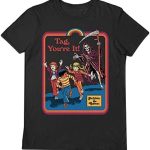 بيراميد انترناشونال تي شيرت ستيفن رودس للنساء، متعدد الالوان، مقاس واحد، متعدد الالوان، S-L, متعدد الألوان