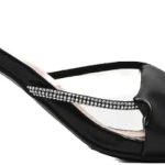 ايلا حذاء بكعب عريض مزين للنساء