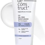 مرطب الوجه ان ام اف من ديكونستراكت | مركب ان ام اف 3% | مرطب جل خفيف الوزن خال من الزيوت وغير مسببة | للبشرة الدهنية الى المختلطة | 50 غرام