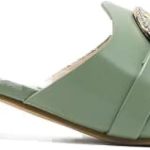 ايلا صندل بكعب مزخرف للنساء