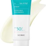 مستحضر إنجوي سوبر ميلد صن اسنس بعامل وقاية من الشمس 50+ PA++++ 50 مل (50 مل) | خلاصة شمس مرطبة خفيفة الوزن لا تترك أي شعور لزج | العناية بالبشرة الكورية