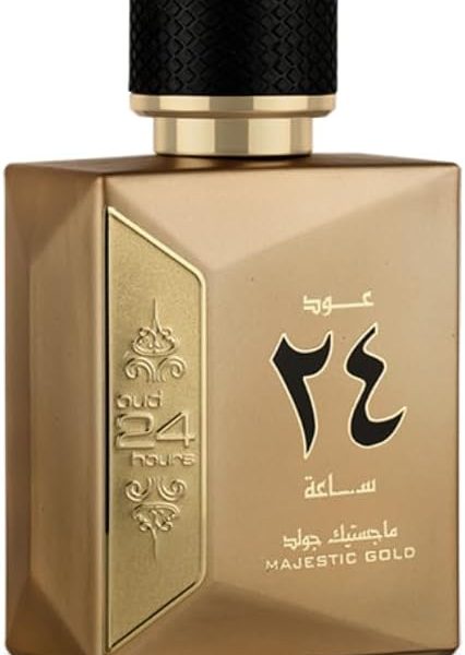 او دي بارفان ماجستيك جولد 24 اورز من ارض الزعفران للجنسين 100 مل