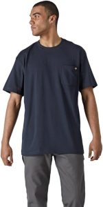 ⁦ديكييس تي شيرت رجالي قصير الاكمام بجيب واكمام قصيرة⁩ - الصورة ⁦7⁩