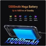 ⁦BV6200 برو هيليو P35 اندرويد 13 6.56 انش 6.56 انش 6GB 128GB IP69 مقاوم للماء 13000mAh 18 واط شاحن سريع ان اف سي⁩ - الصورة ⁦3⁩