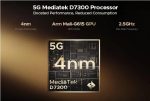 ⁦جهاز عرض في ماكس بلاي 5G متين 6.75 انش بطارية 20500 مللي امبير في الساعة مع اضواء تخييم مزدوجة الابعاد 7300 ان اف سي من تشانديليك⁩ - الصورة ⁦7⁩