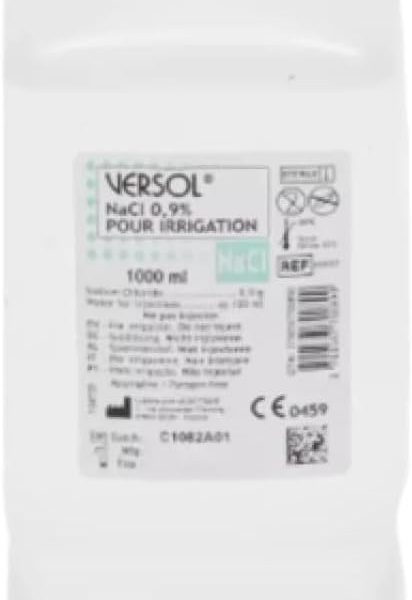 زجاجة سيروم فيزيولوجية فيرسول سعة 1 لتر