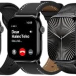 Haino Teko-20 smart watch with AMOLED Display with 3 set strap for men