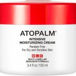 اتوبالم كريم مرطب مكثف للبشرة الجافة والحساسة، مرطب الوجه، يجدد الترطيب، خالي من البارابين، كريم سيراميد لحاجز البشرة، 3.4 اونصة سائلة، 100 مل (3.4 اونصة سائلة)