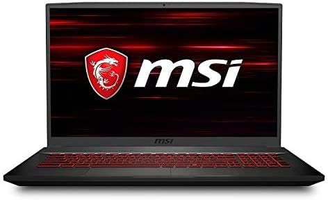 MSI لاب توب GF75 17.3 انش للالعاب، i5-10300H، 8GB، 128GB SSD + 1TB