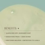 ⁦اينيرسينس حمام شعر مرطب عضوي (10 اونصة) - شعر كثيف وخشن وعطش - خالي من السيليكون والبارابين والكبريتات والجلوتين ولم يختبر على الحيوانات - العناية بالشعر - شامبو⁩ - الصورة ⁦4⁩