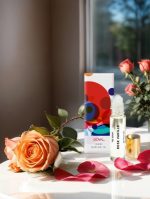 ⁦زيت عطري برائحة الورد والفانيليا من تي اس زد سينت - 6 مل عطر يدوم طويلا، خلاصة الزهور الحلوة والفانيليا للنساء والفتيات⁩ - الصورة ⁦5⁩
