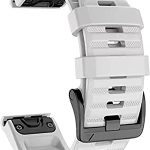 دادو سوار بديل من السيليكون 22 ملم متوافق مع ساعة جارمين فينيكس 7 | فينيكس 6 | فينيكس 5 | 6 برو | 5 بلس | ابروتش S60