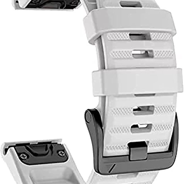 دادو سوار بديل من السيليكون 22 ملم متوافق مع ساعة جارمين فينيكس 7 | فينيكس 6 | فينيكس 5 | 6 برو | 5 بلس | ابروتش S60