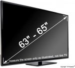 ⁦واقي شاشة تلفزيون 63-65 بوصة للتلفزيون LCD وLED وOLED وQLED 4K HDTV⁩ - الصورة ⁦2⁩