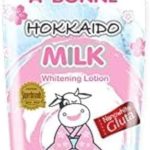 ايه بون لوشن تبييض الحليب X3 جلوتاثيون للحماية من الاشعة فوق البنفسجية وتبييض البشرة الناعمة من هوكايدو، 400 مل