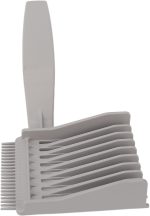 ⁦مشط احترافي لقص شعر الرجال من زودو، مشط احترافي لقص شعر الرجال مع دليل علوي مسطح، اداة مزج مقاومة للحرارة لصالونات التجميل⁩ - الصورة ⁦8⁩