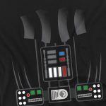 ⁦ستار ورز تي شيرت ستار ورز Darth Vader للأولاد، تي شيرت للأطفال من الجنسين⁩ - الصورة ⁦5⁩