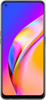 اوبو هاتف ذكي A94 5G 8GB RAM و128 + شريحة تخزين قابلة للتمديد وكاميرا رباعية 48Mp Ai بشاشة اموليد 6.4 انش، شحن سريع 30 واط، اسود سائل، 8 + 128 جيجا، شحن سريع 30 واط (مجدد)