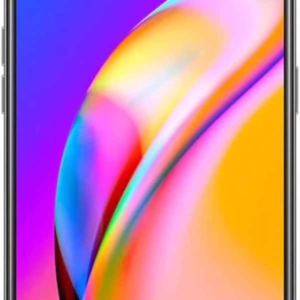 اوبو هاتف ذكي A94 5G 8GB RAM و128 + شريحة تخزين قابلة للتمديد وكاميرا رباعية 48Mp Ai بشاشة اموليد 6.4 انش، شحن سريع 30 واط، اسود سائل، 8 + 128 جيجا، شحن سريع 30 واط (مجدد)