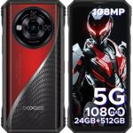 جوال S118 برو 5G متين 6.6 انش FHD 120Hz RAM 8GB روم 512GB بطارية 10800mAh اندرويد 14 مع تقنية ان اف سي من شاندوليك (احمر)