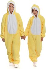 ⁦اتش اس سي تيك لباس واحد فاخر للاطفال من الفلانيل بوجهين مع هودي (مجموعة واحدة لقطعة واحدة)⁩ - الصورة ⁦5⁩