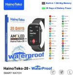 ⁦Haino Teko-20 smart watch with AMOLED Display with 3 set strap for men⁩ - الصورة ⁦4⁩