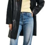 غانت كابل قطن مرن برقبة على شكل حرف V للنساء