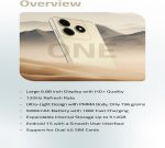 ⁦تي سي اتش هاتف ذكي ون ثنائي شرائح الاتصال 4+128 - اسود⁩ - الصورة ⁦4⁩