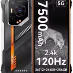 جوال بايلوت 3 5G بتقنية الذكاء الاصطناعي متين MTK 6300، شاشة 6.75 انش 2.4 كيه 120 هرتز، 12 جيجا 256 جيجا، 7500 امبير في الساعة