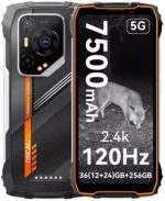 جوال بايلوت 3 5G بتقنية الذكاء الاصطناعي متين MTK 6300، شاشة 6.75 انش 2.4 كيه 120 هرتز، 12 جيجا 256 جيجا، 7500 امبير في الساعة