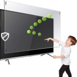 واقي شاشة تلفزيون 63-65 بوصة للتلفزيون LCD وLED وOLED وQLED 4K HDTV