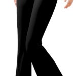 سروال ضيق للبنات من الاسفل بخصر مرتفع وتصميم جرس مناسب لصالة الالعاب الرياضية، سروال يوجا للاطفال والمراهقين