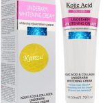 كنزا - كريم تبييض الكولاجين بحمض كوجيك لمنطقة تحت الابط | نظام تجديد التبييض | مرطب - شد - تبييض - تفتيح [50 مل]