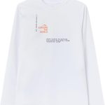 OVS تي شيرت جراند اند هيلز باكمام طويلة مع طباعة حروف للاولاد