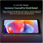 ⁦هاتف BV5300 بلس متين 8 جيجابايت 128 جيجابايت اندرويد 13 هيليو G72 شاشة 6.1 بوصة HD 6580mAh كاميرا 13MP مقاوم للماء 4G⁩ - الصورة ⁦5⁩