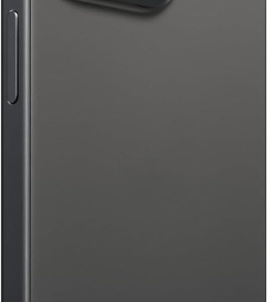 15 برو ماكس – غير مقفل – شريحة A17 برو، كاميرا 48MP، USB-C، شاشة سوبر ريتينا اكس دي ار 6.7 انش – اختر خيار التخزين (اسود تيتانيوم، 256، جيجابايت، 8 جيجابايت)