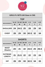 ⁦طقم بيجامة مكون من تيشرت وشورت مطبوع للبنات الصغيرات من فيكتور اند جين، SS24GPJST223⁩ - الصورة ⁦6⁩