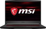 ⁦MSI لابتوب العاب GF65 رفيع 10SDR 2020 بشاشة 15.6 انش FHD 144Hz كور I7-10750H حتى 5.0GHz 8GB 512GB NVMe SSD نيفيا GTX 1660TI 6GB كيبورد انجليزي باضاءة خلفية ويندوز 10 اسود⁩ - الصورة ⁦6⁩