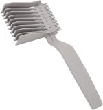 مشط احترافي لقص شعر الرجال من زودو، مشط احترافي لقص شعر الرجال مع دليل علوي مسطح، اداة مزج مقاومة للحرارة لصالونات التجميل