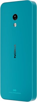 ⁦نوكيا 235 (2024) ثنائي شرائح الاتصال روم 128MB + ذاكرة RAM 64MB (GSM فقط | بدون CDMA) هاتف محمول 4G/LTE غير مغلق من المصنع (ازرق) - النسخة العالمية⁩ - الصورة ⁦4⁩
