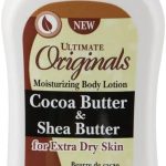 ألتيميت أورجانكس زبدة الكاكاو و الشيا مرطب للجسم 12 أونصة