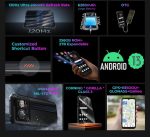 ⁦جوال سايبر 15 متين G99 اصدار عالمي 200MP 24 (12+12) GB RAM + ذاكرة روم 256GB 6.6 انش FHD+ 2K بطارية 6280mAh⁩ - الصورة ⁦3⁩