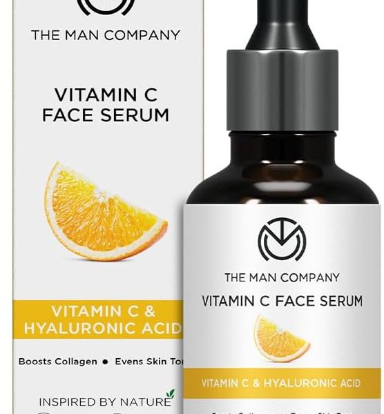 ذا مان كومباني سيروم للوجه بفيتامين سي بنسبة 40% مع حمض الهيالورونيك - 30 مل